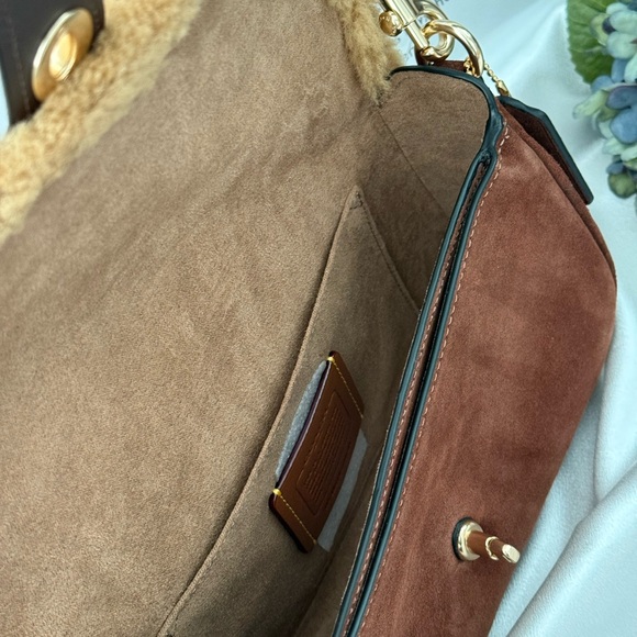 NWT Coach CDL68 vintage brown multi shoudler hadley bag